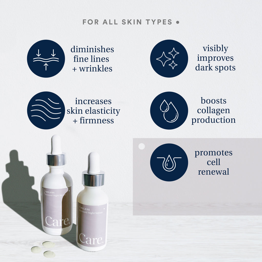 Tierless Care Skincare - Tireless Retinoid Night Serum